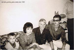 DANIELLE PIERRE ET JEAN PIERRE ORAN 1961